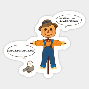 Scarecrow Sticker